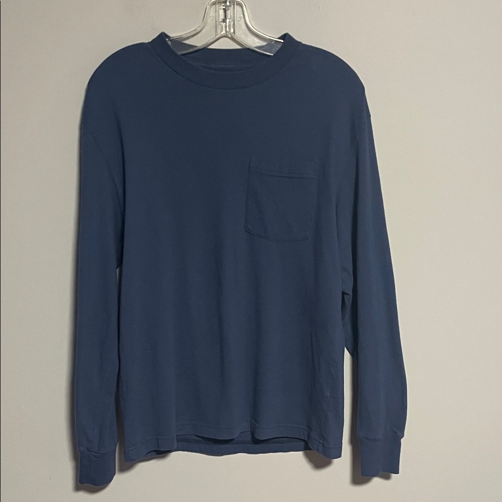 Abercrombie & Fitch Blue Oversized Long Sleeve T-shirt Size XS